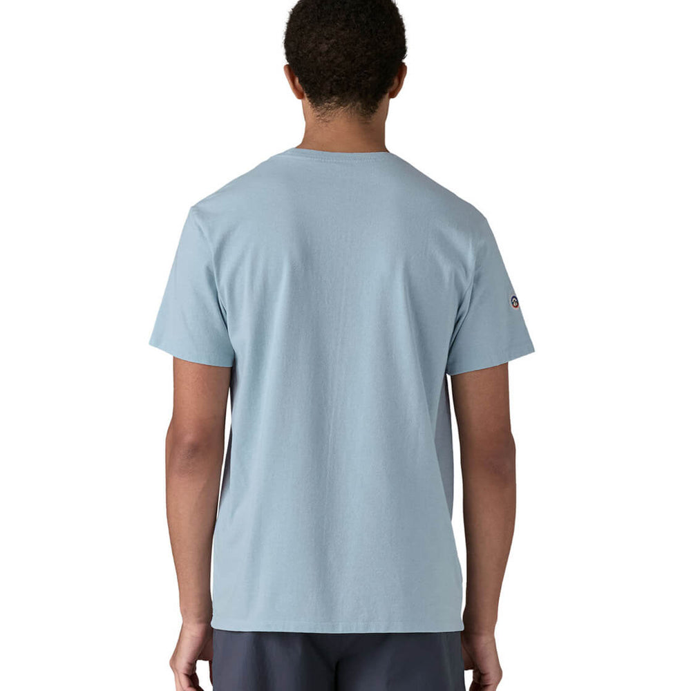 
                      
                        Patagonia T-Shirt Fitz Roy Icon blue fleck
                      
                    