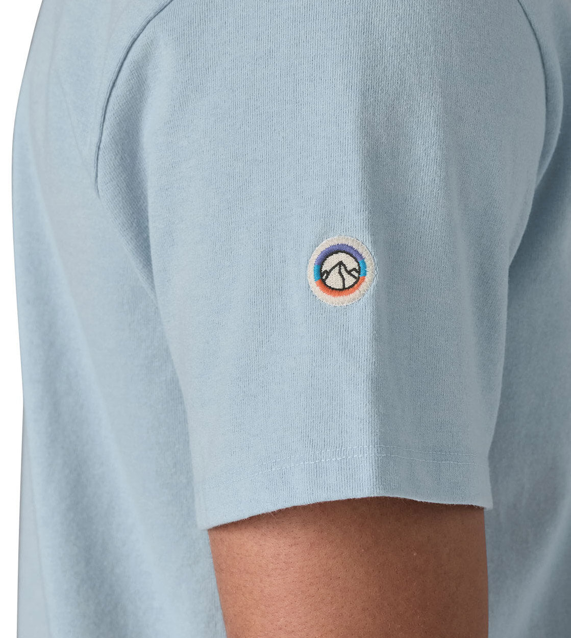 Patagonia T-Shirt Fitz Roy Icon blue fleck