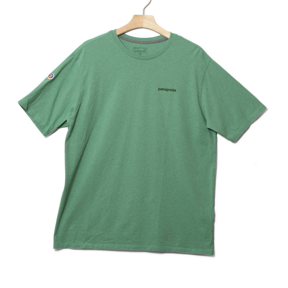 Patagonia T-Shirt Fitz Roy Icon green ellwood