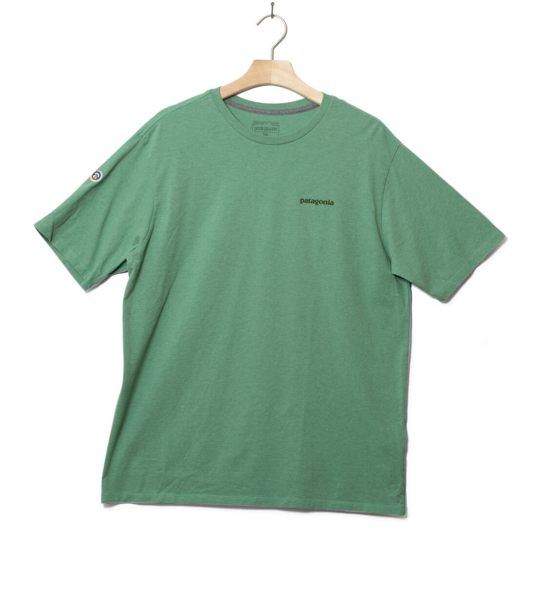 Patagonia T-Shirt Fitz Roy Icon green ellwood