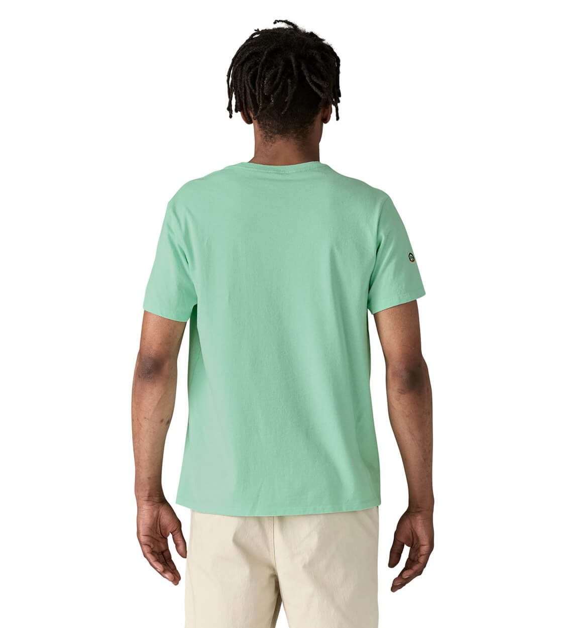 Patagonia T-Shirt Fitz Roy Icon green rinsed