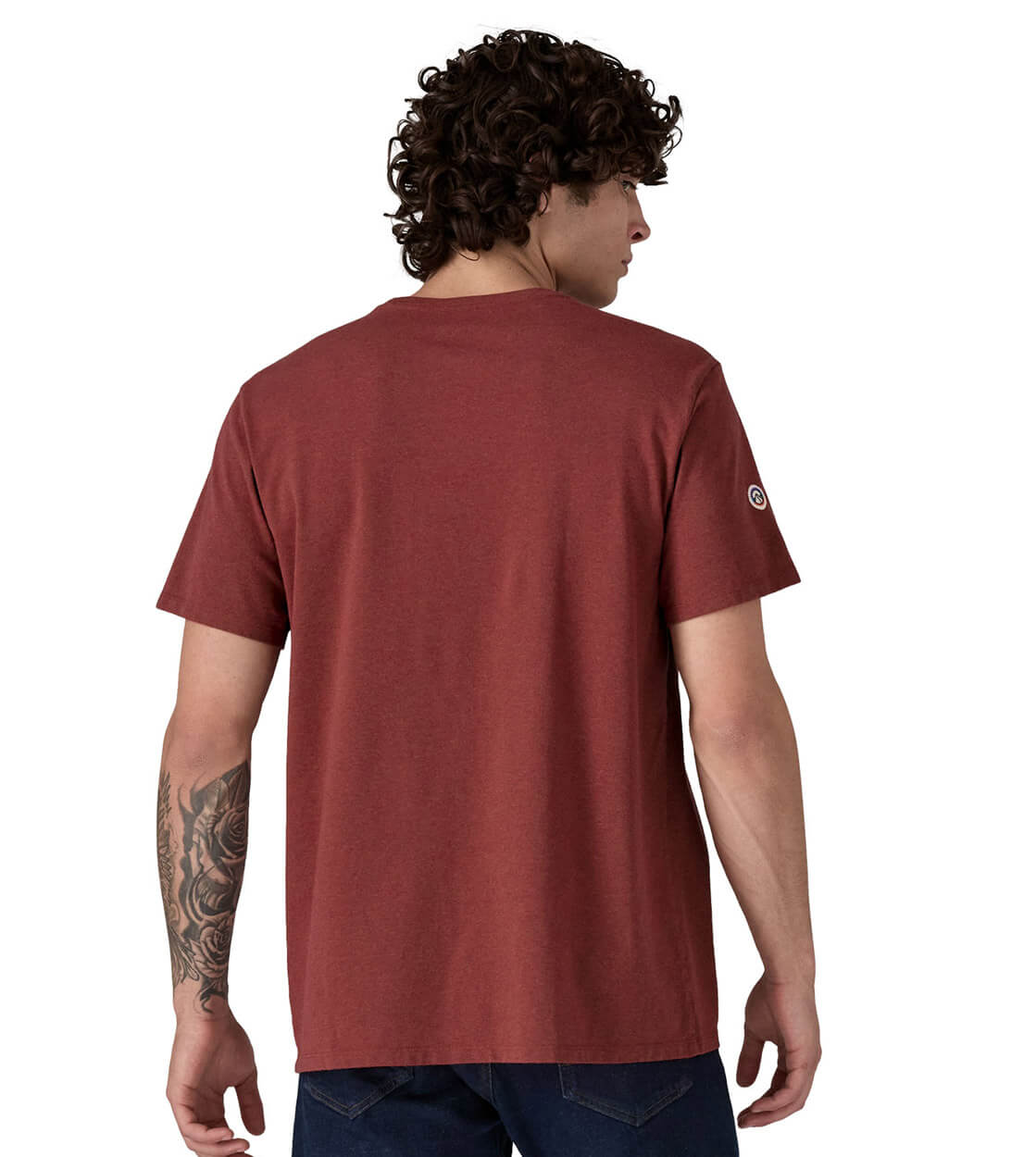 Patagonia T-Shirt Fitz Roy Icon red mangrove