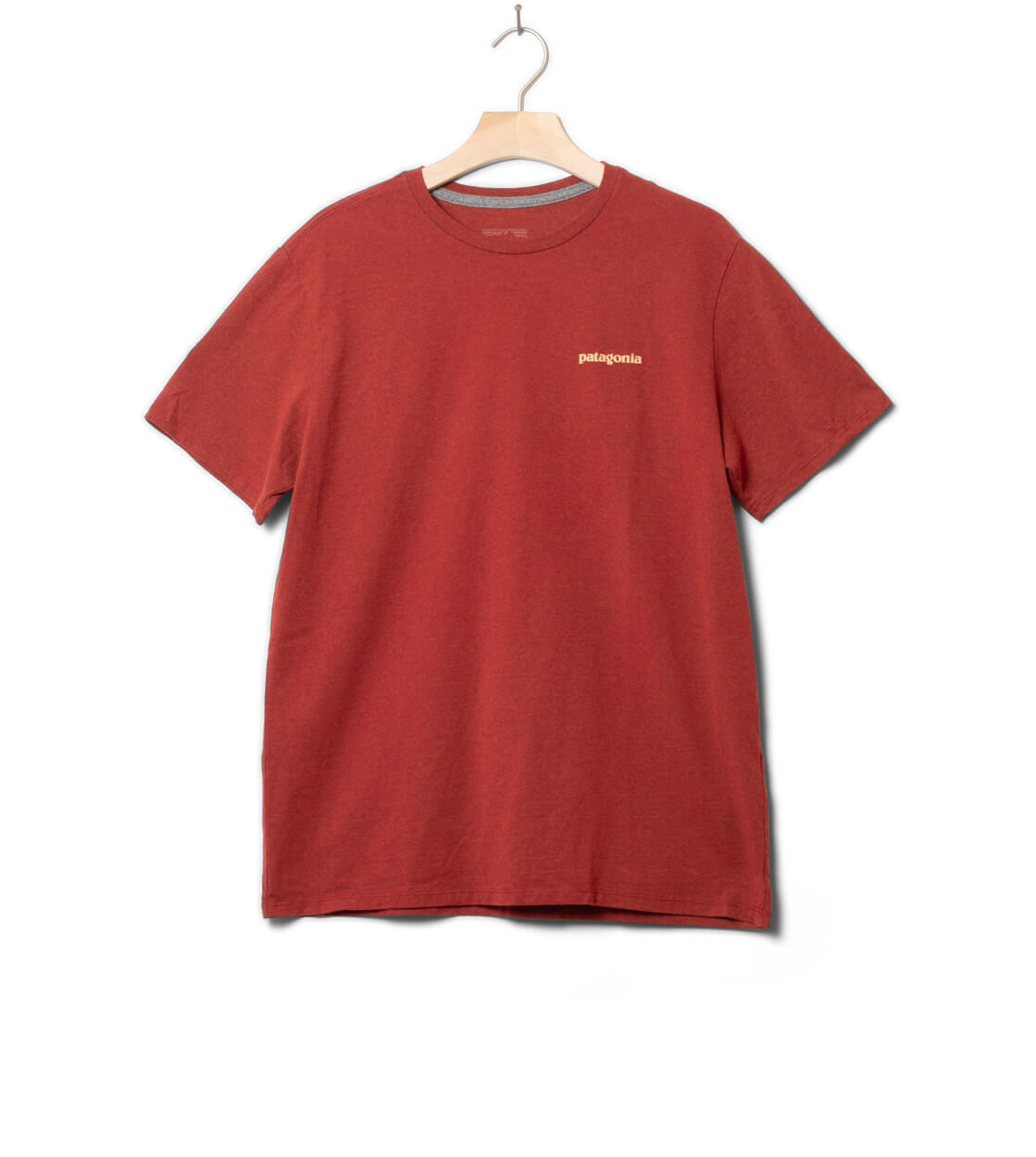 Patagonia T-Shirt Fitz Roy Icon red mangrove
