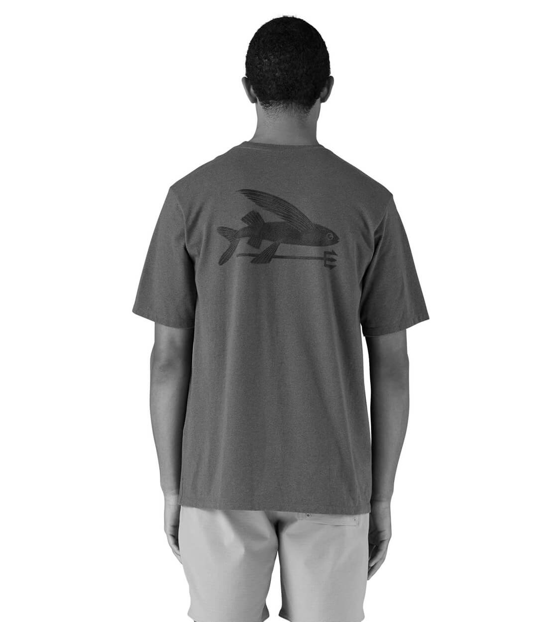 Patagonia T-Shirt Flying Fish II white