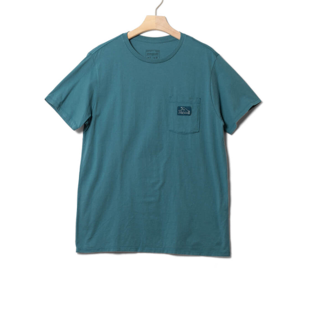 
                      
                        Patagonia T-Shirt Flying Fish Tides green wetland blue
                      
                    