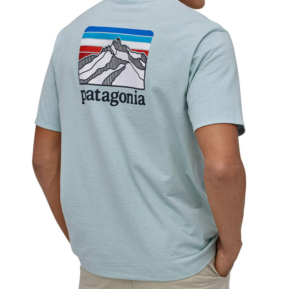 
                      
                        Patagonia T-Shirt Line Logo Ridge blue big sky
                      
                    