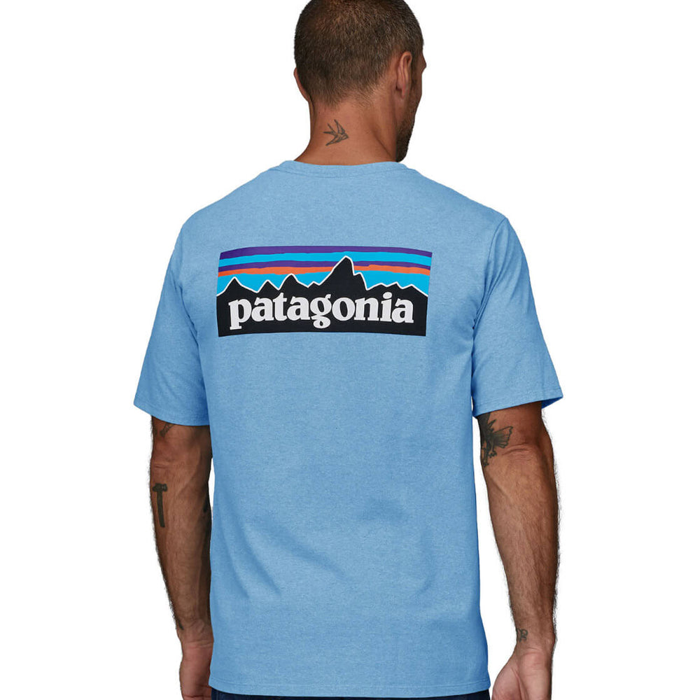 
                      
                        Patagonia T-Shirt P-6 Logo blue lago
                      
                    