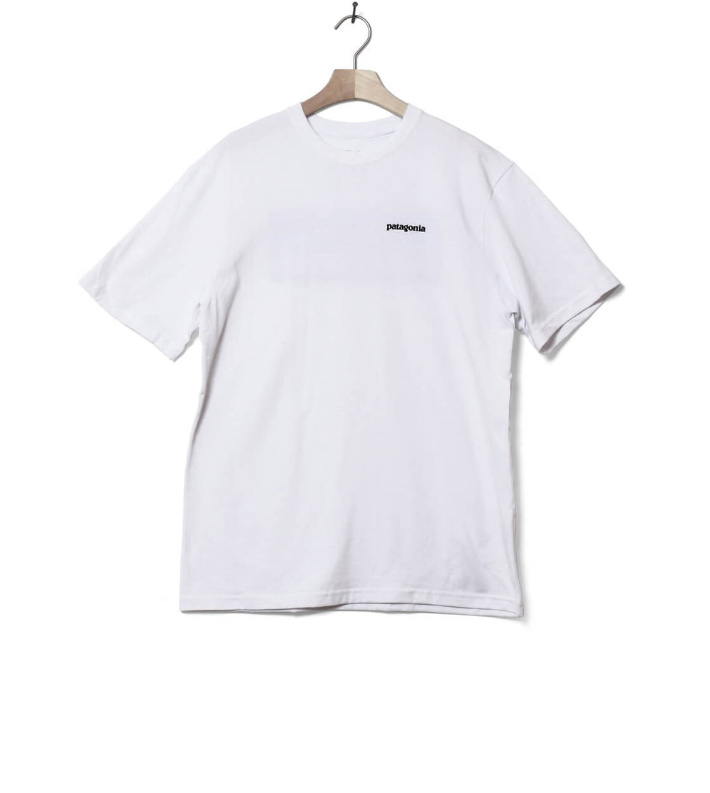 Patagonia T-Shirt P-6 Logo white