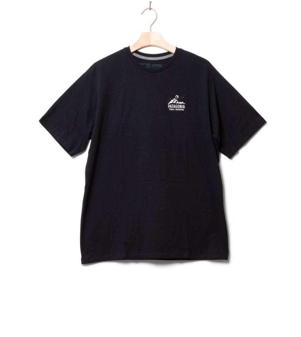 Patagonia T-Shirt Ridgeline Runner black