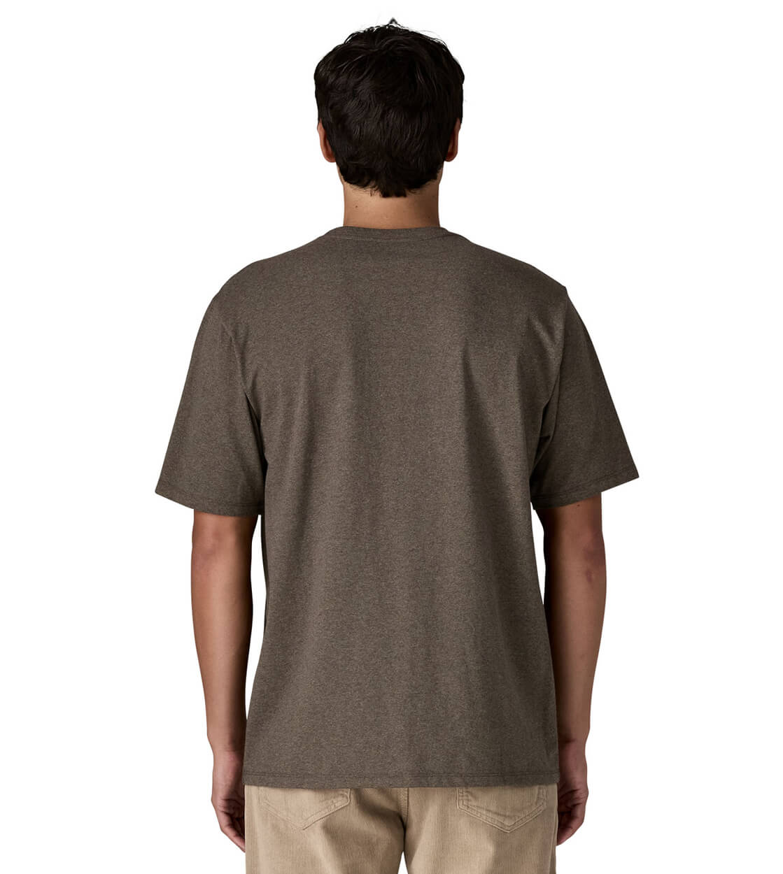 Patagonia T-Shirt Shop Sticker Pocket Responsibili-Tee brown marlow