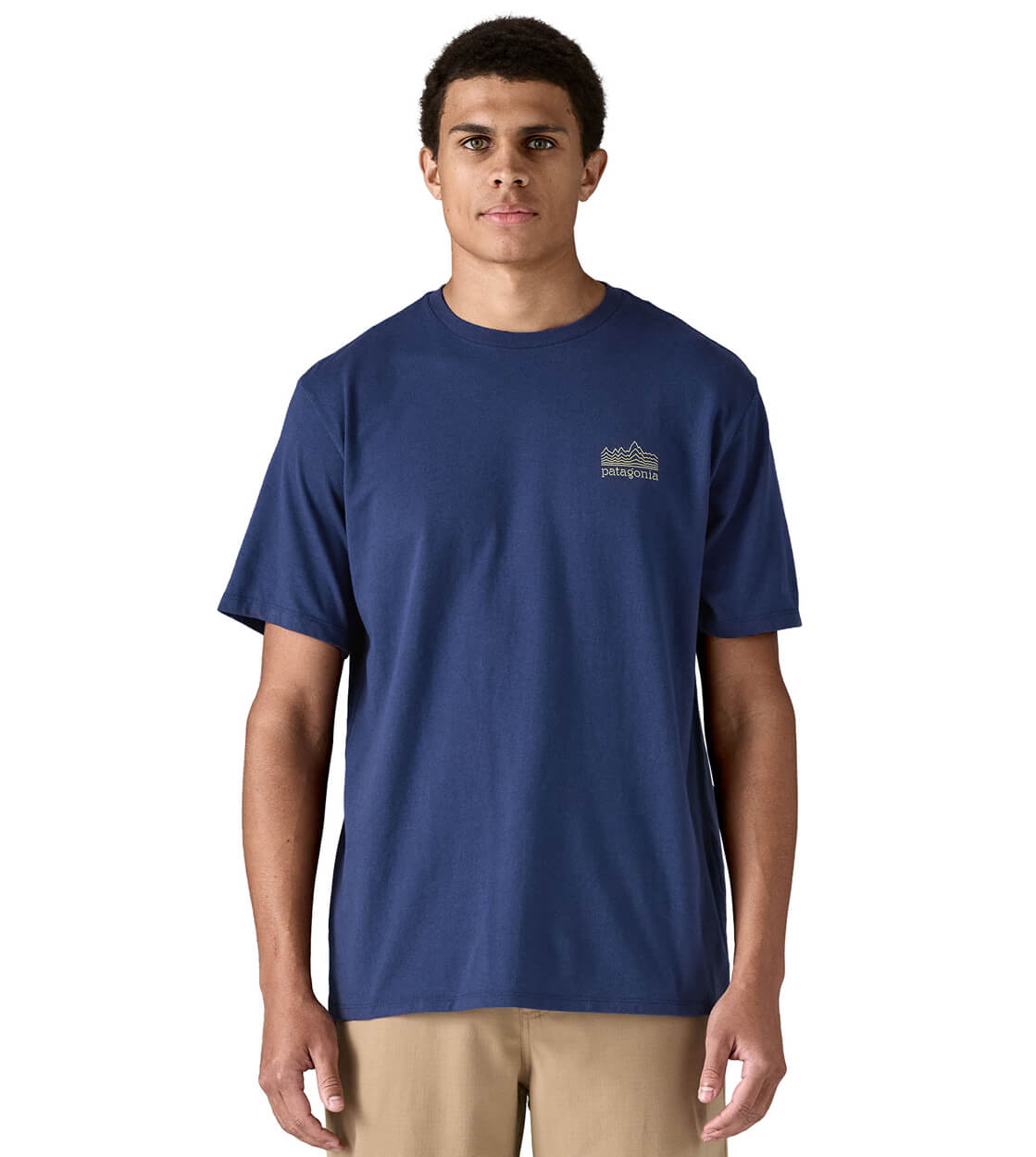 Patagonia T-Shirt Strataspire Responsibili blue clement