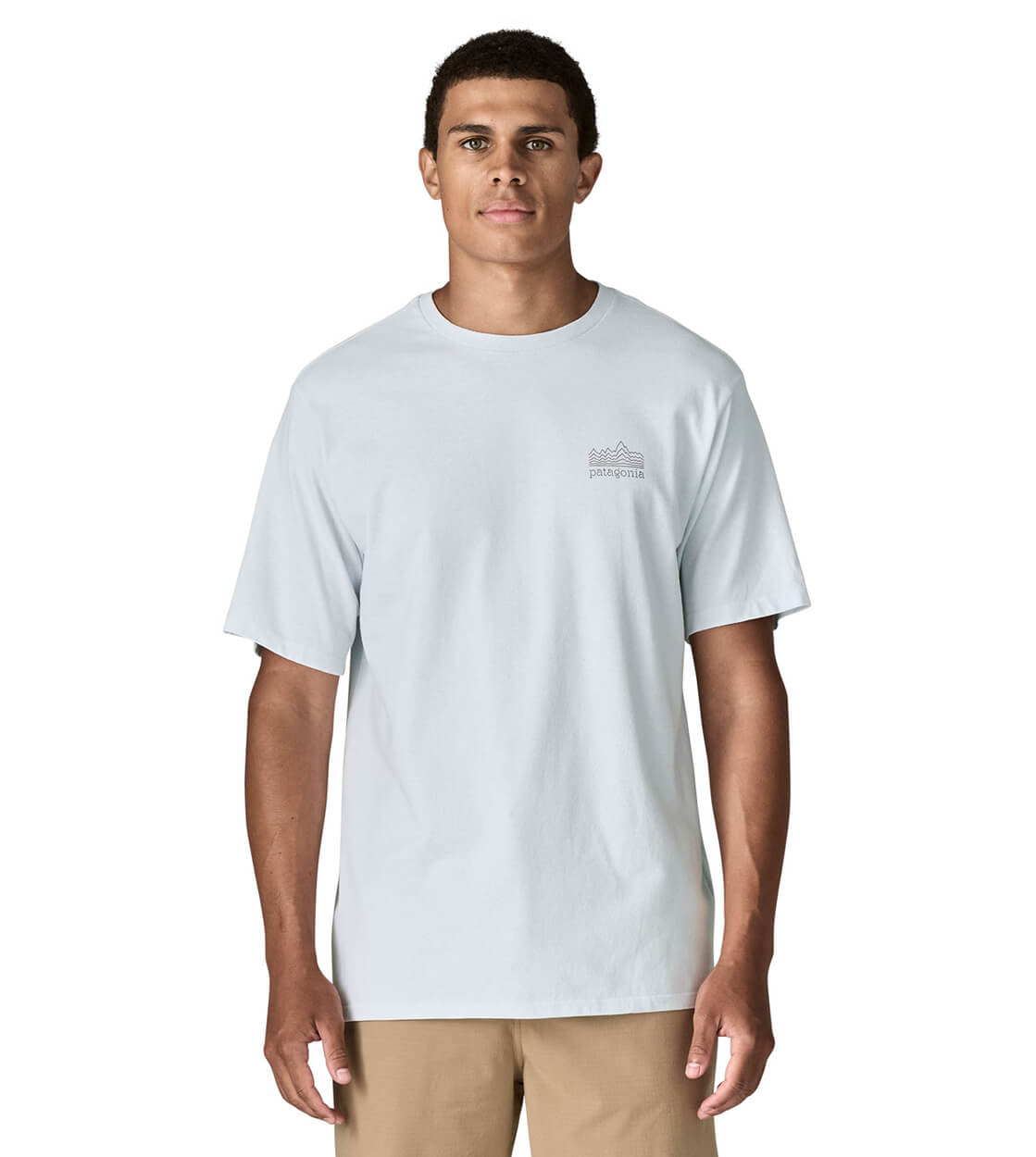Patagonia T-Shirt Strataspire Responsibili white