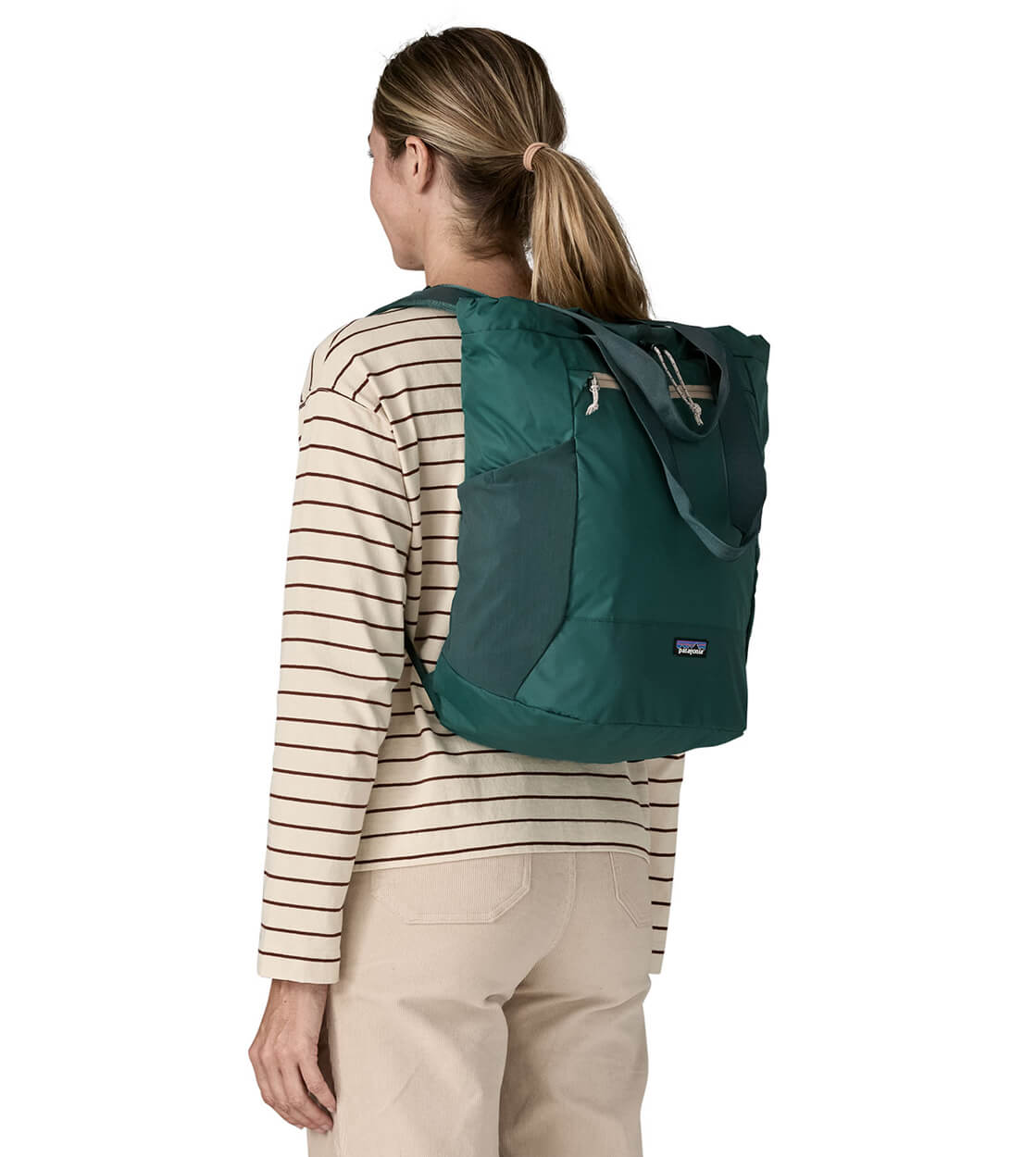 Patagonia Tote Pack Terravia green cascade