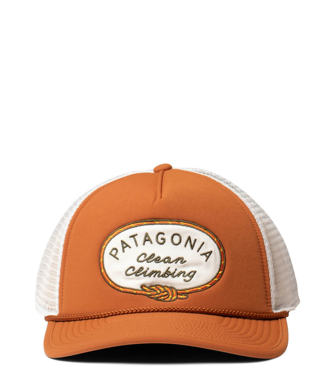 Patagonia Trucker Cap Broadcaster Clean Climb Roots brown robin