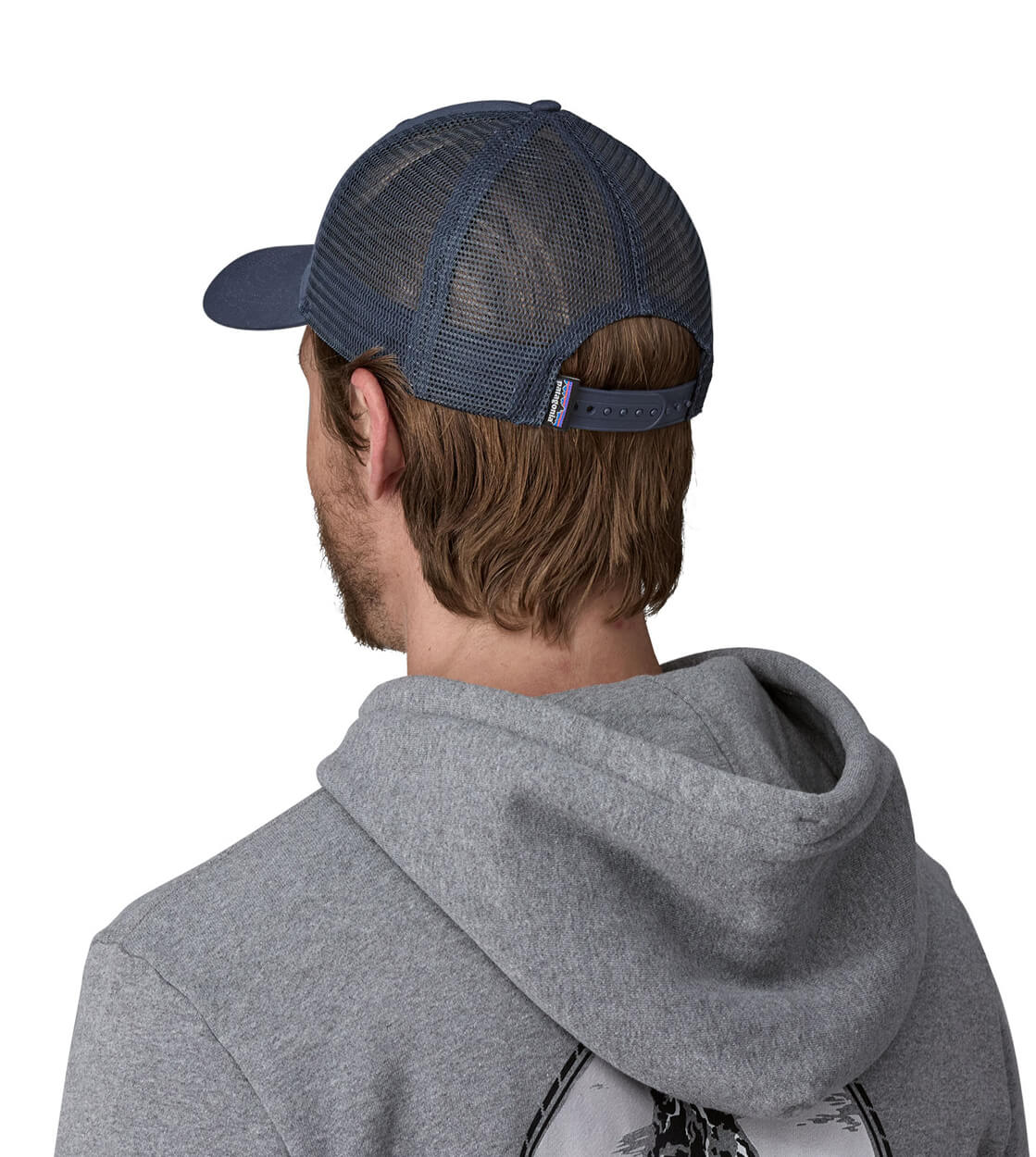 Patagonia Trucker P-6 Logo Lo Pro blue new navy