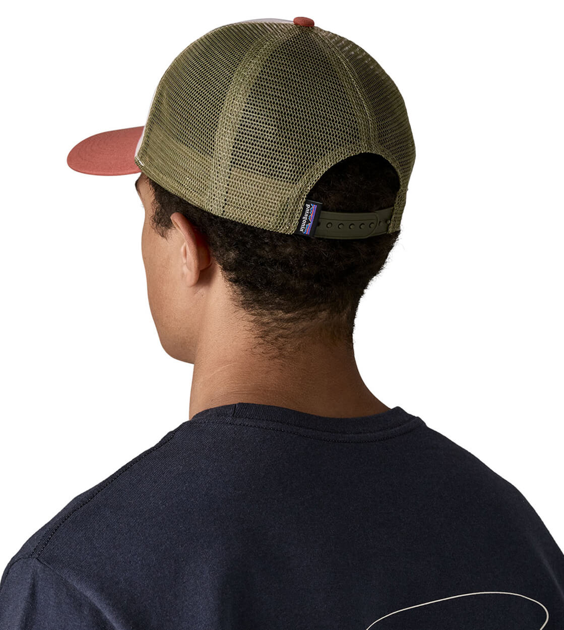 Patagonia Trucker P-6 Logo Lo Pro white birch