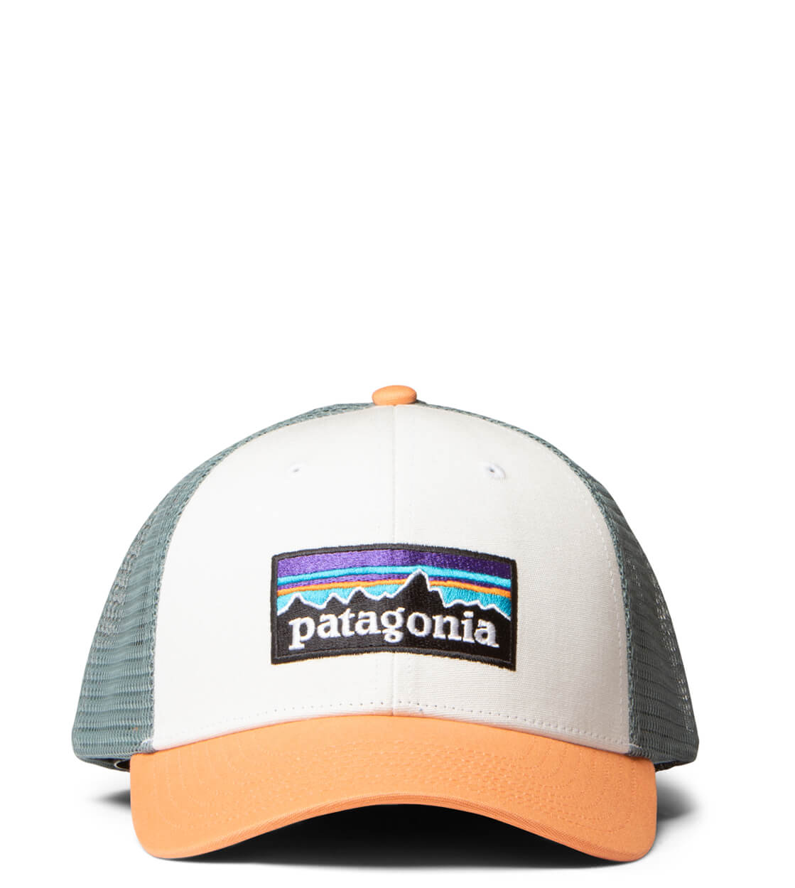 Patagonia Trucker P-6 Logo Lo Pro white w/peach