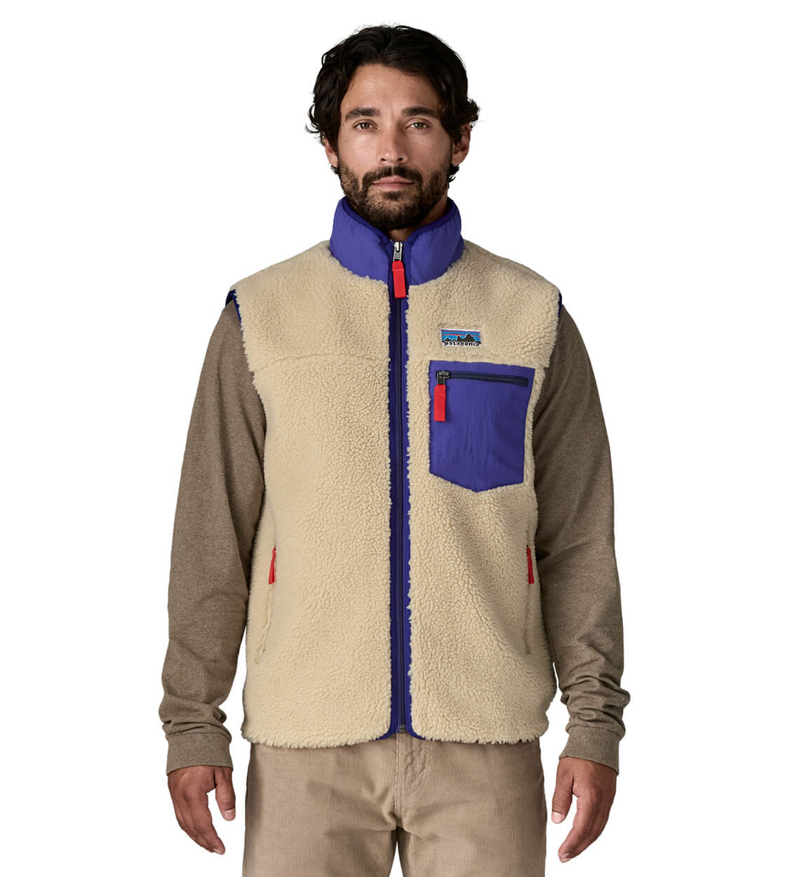 Patagonia Vest Classic Retro-X beige dark natural