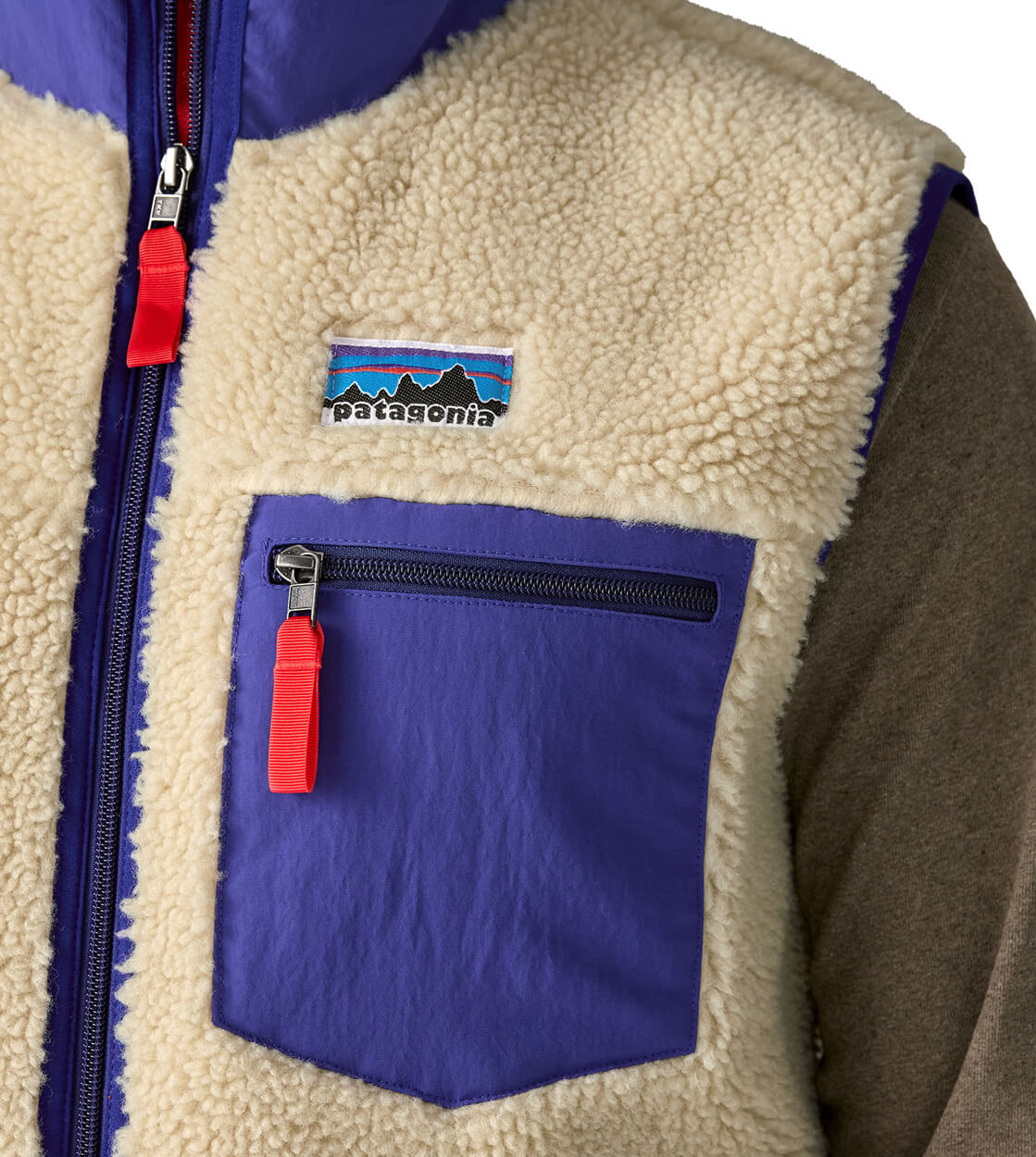 Patagonia Vest Classic Retro-X beige dark natural