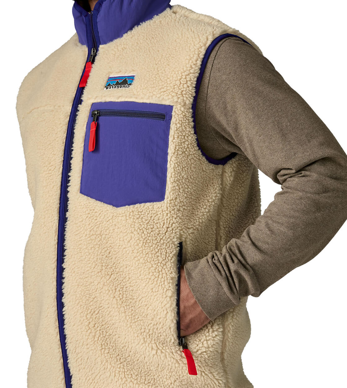 Patagonia Vest Classic Retro-X beige dark natural