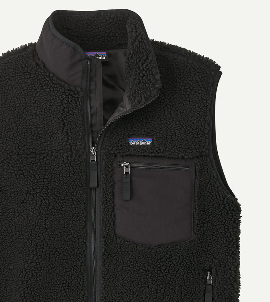 Patagonia Vest Classic Retro-X black w/black