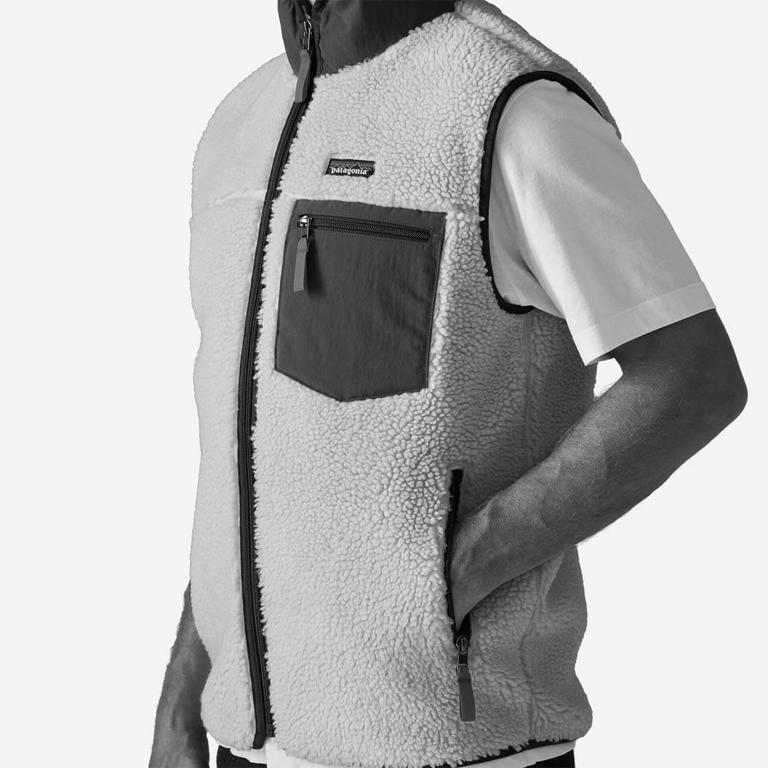 Patagonia Vest Classic Retro-X black w/black