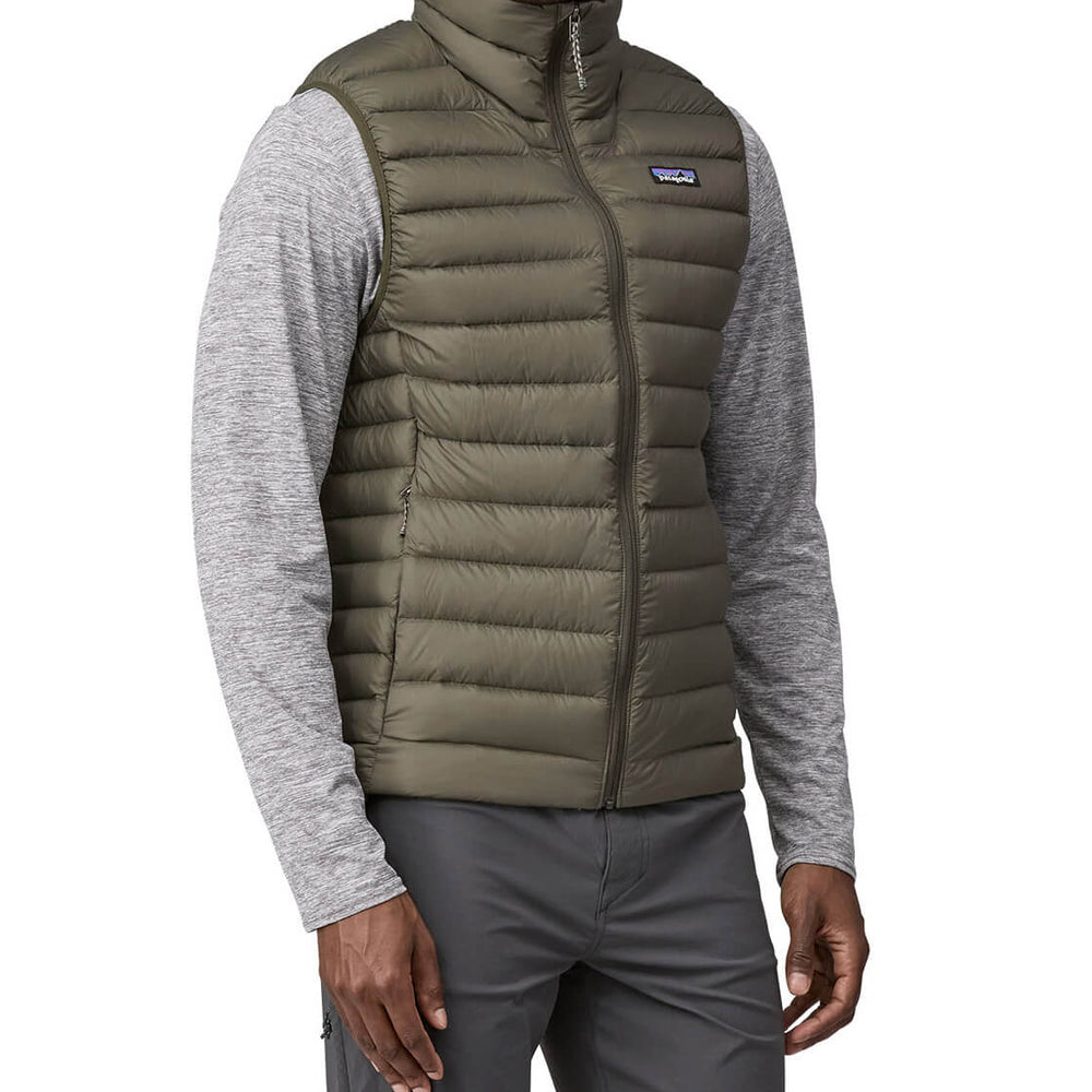 Patagonia Vest Down Sweater green pine needle