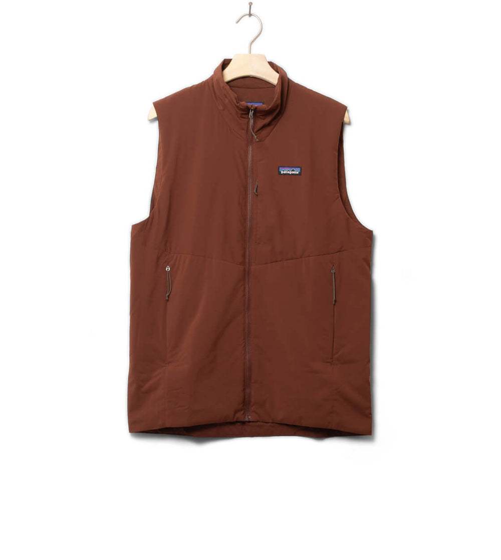 Patagonia Vest Nano Air Light brown dried vanilla