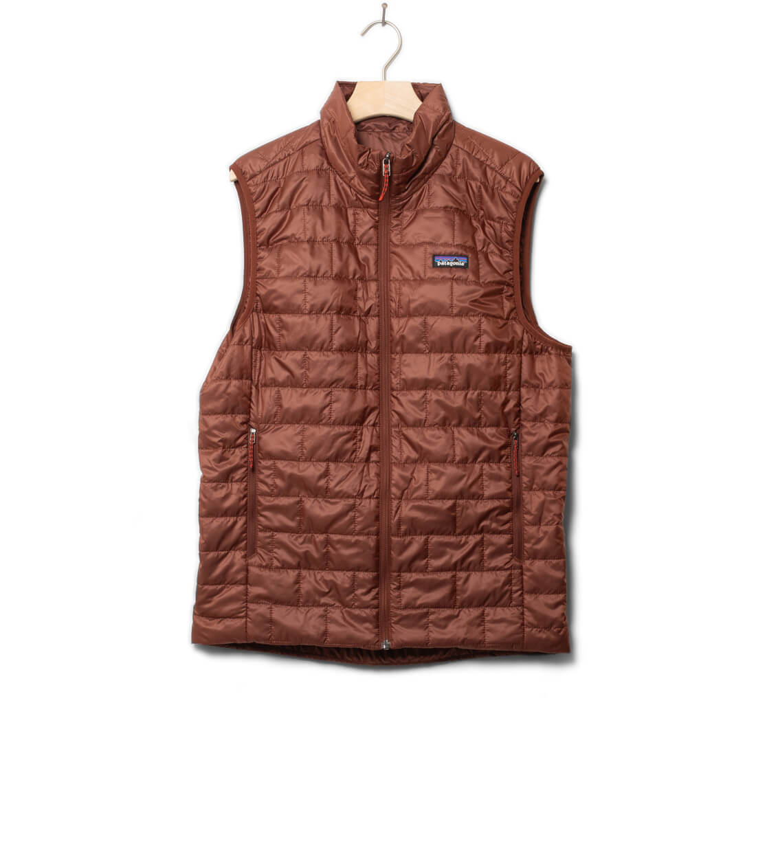 Patagonia Vest Nano Puff II brown dried vanilla