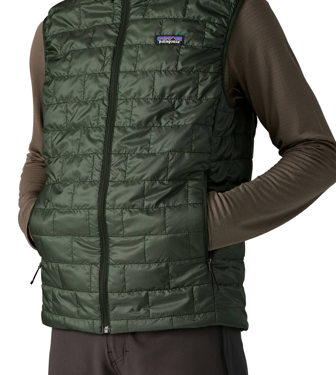Patagonia Vest Nano Puff green old growth
