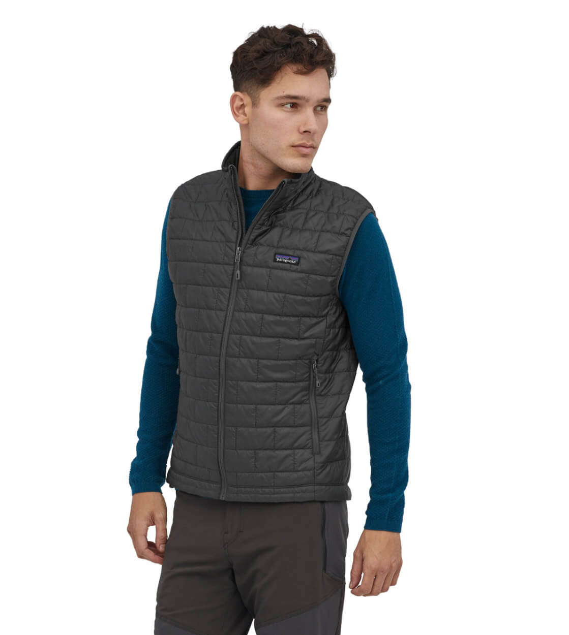 Patagonia Vest Nano Puff grey forge