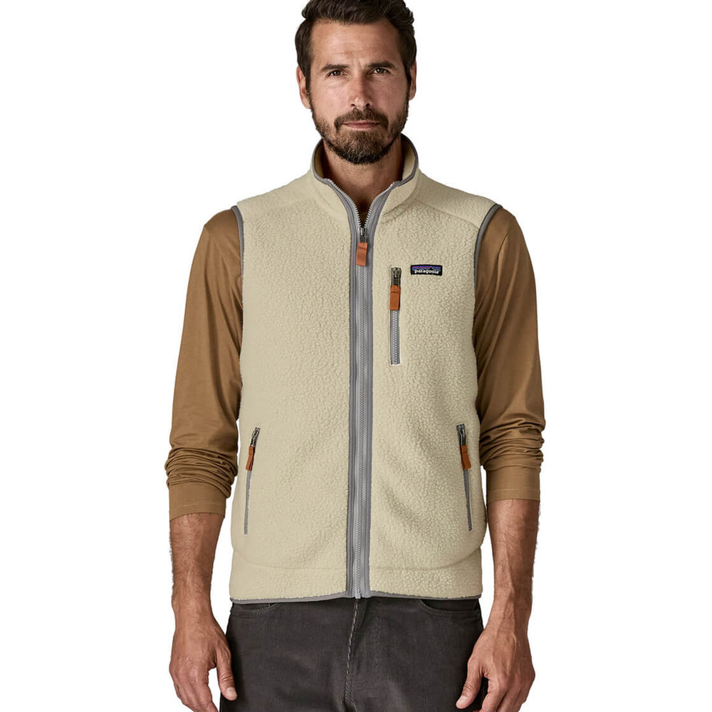 Patagonia Vest Retro Pile beige pelican