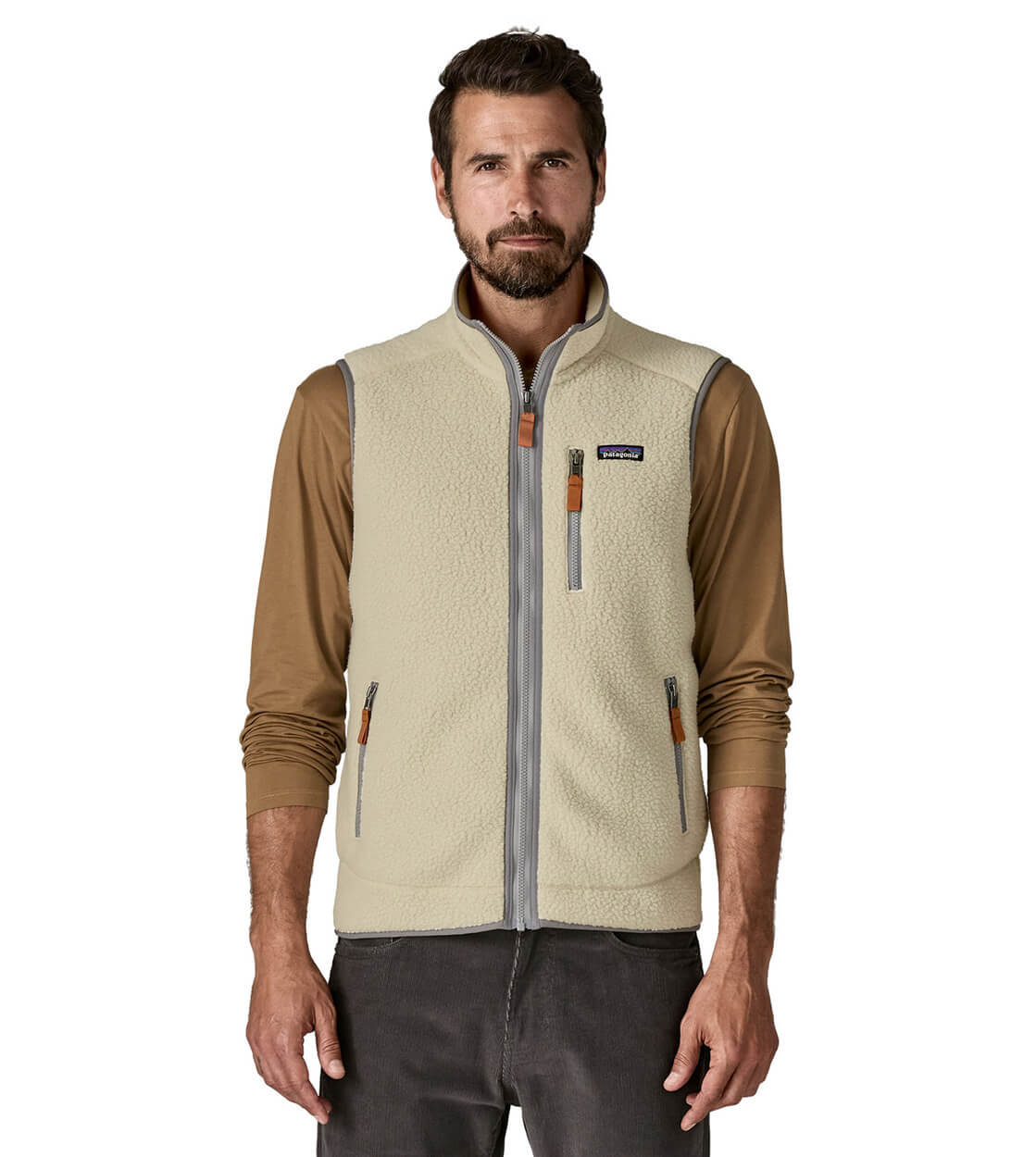 Patagonia Vest Retro Pile beige pelican