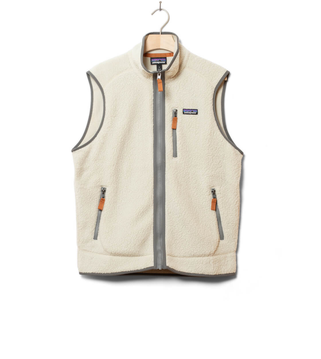 Patagonia Vest Retro Pile beige pelican