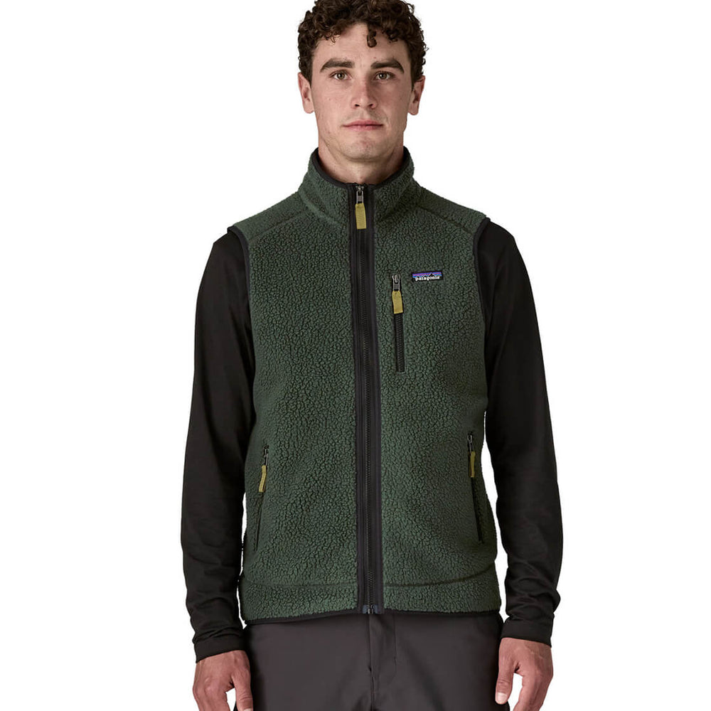 Patagonia Vest Retro Pile green old growth