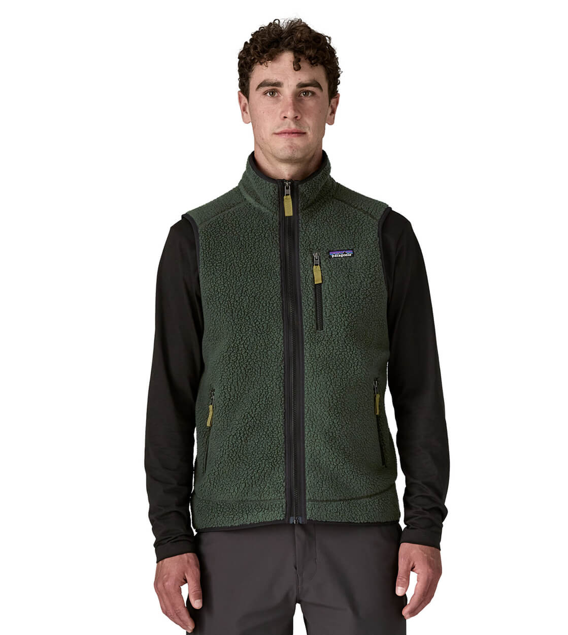 Patagonia Vest Retro Pile green old growth