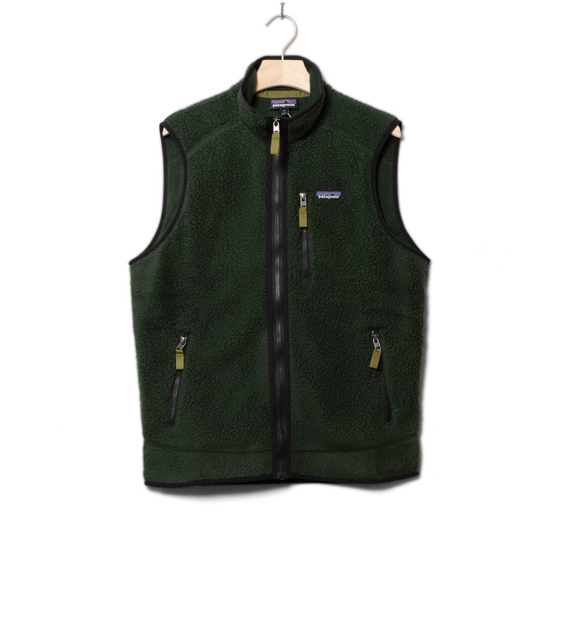 Patagonia Vest Retro Pile green old growth