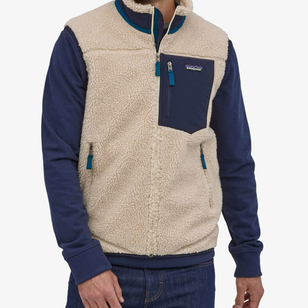 Patagonia Vest Retro-X beige natural blue