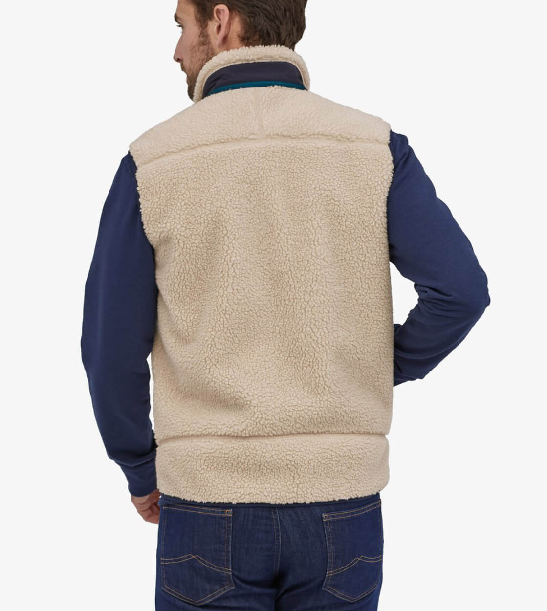 Patagonia Vest Retro-X beige natural blue