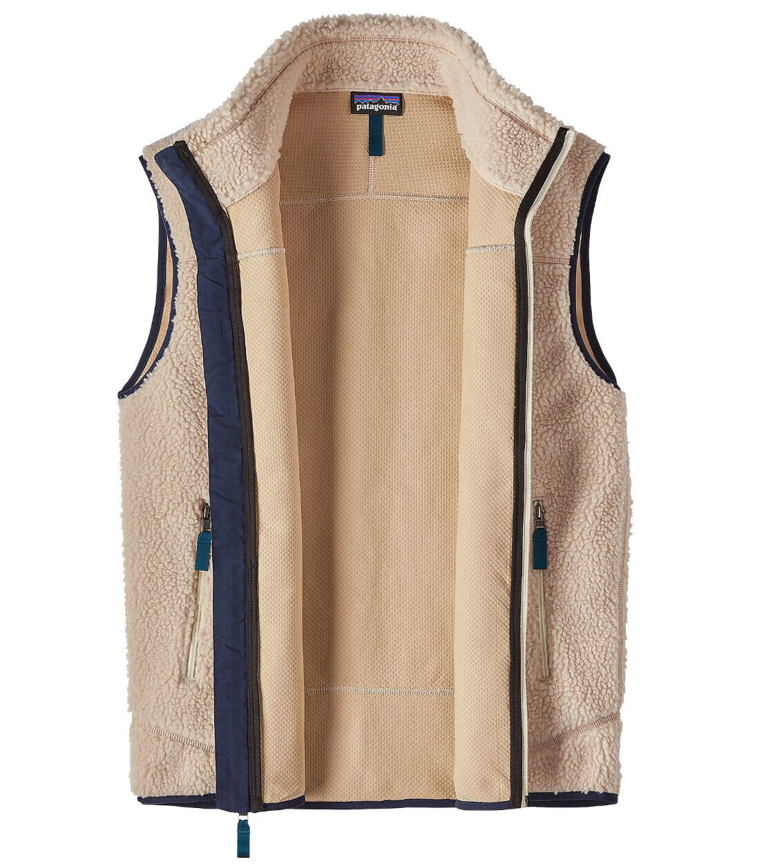 Patagonia Vest Retro-X beige natural blue