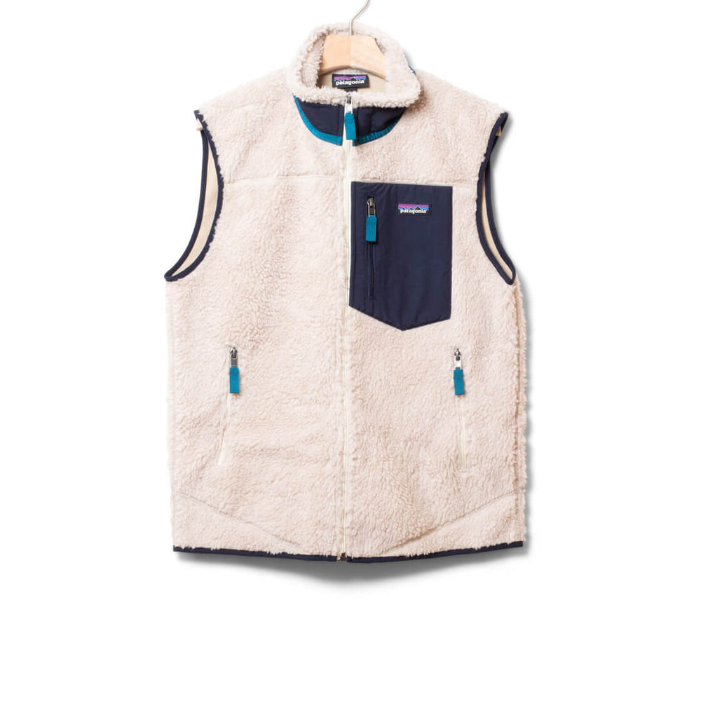 Patagonia Vest Retro-X beige natural blue
