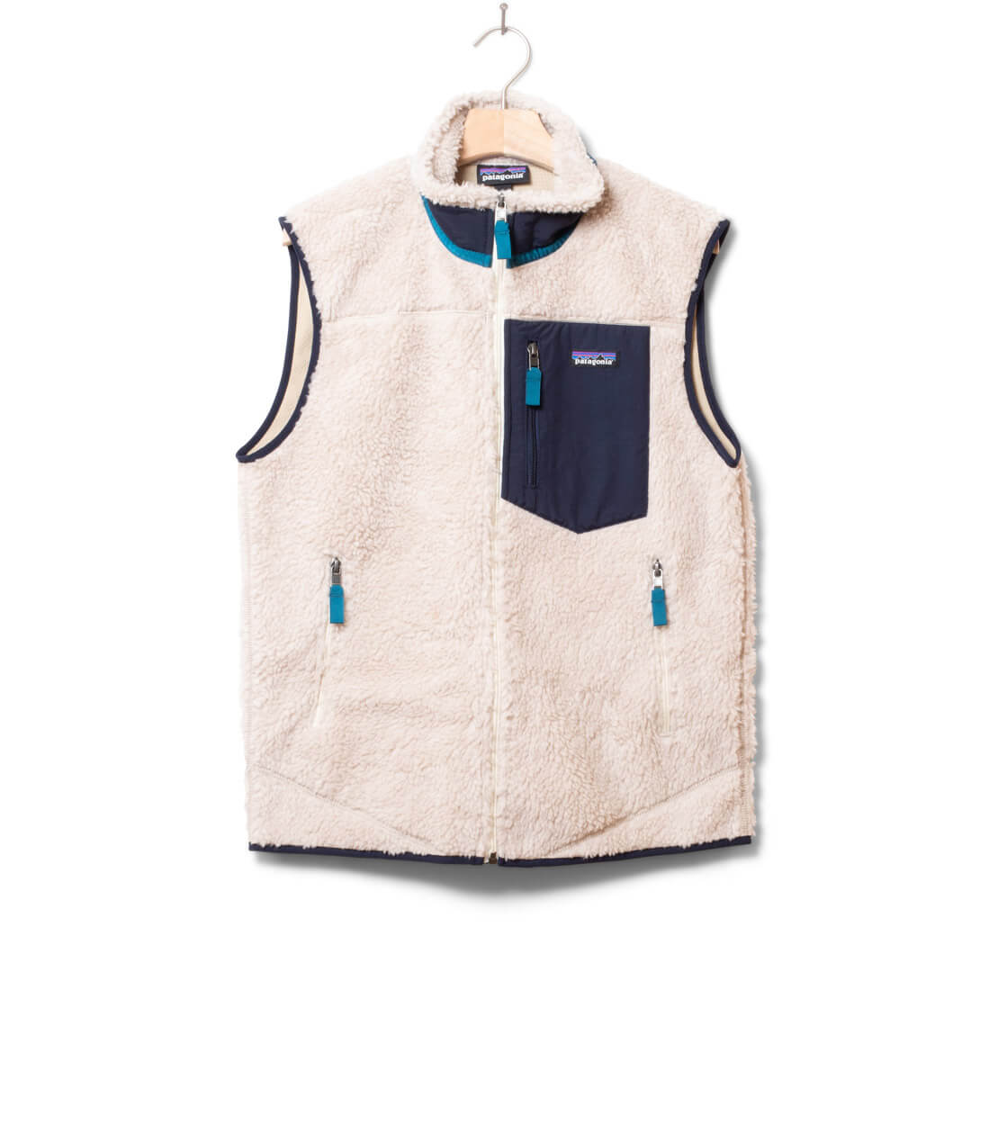Patagonia Vest Retro-X beige natural blue
