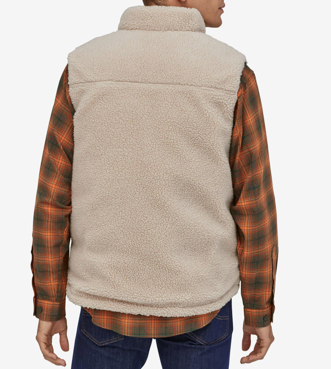 Patagonia Vest Reversible Bivy beige classic tan