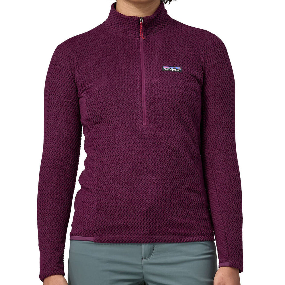 Patagonia W Half Zip R1 Air purple night plum