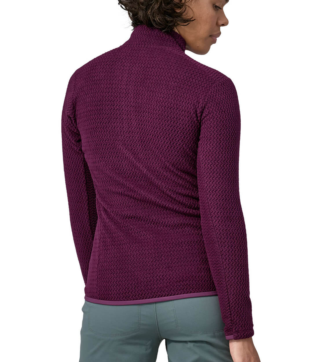 Patagonia W Half Zip R1 Air purple night plum