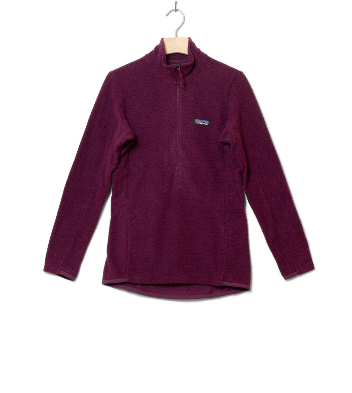 Patagonia W Half Zip R1 Air purple night plum