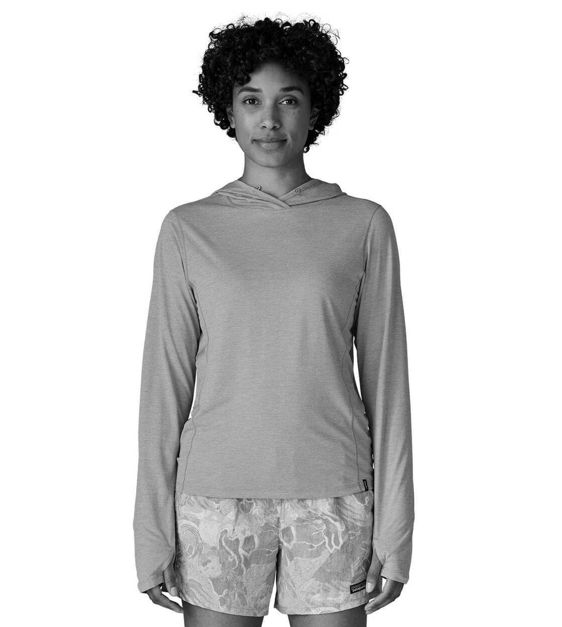 Patagonia W Hooded Cap Cool Sun green gumtree light x dye