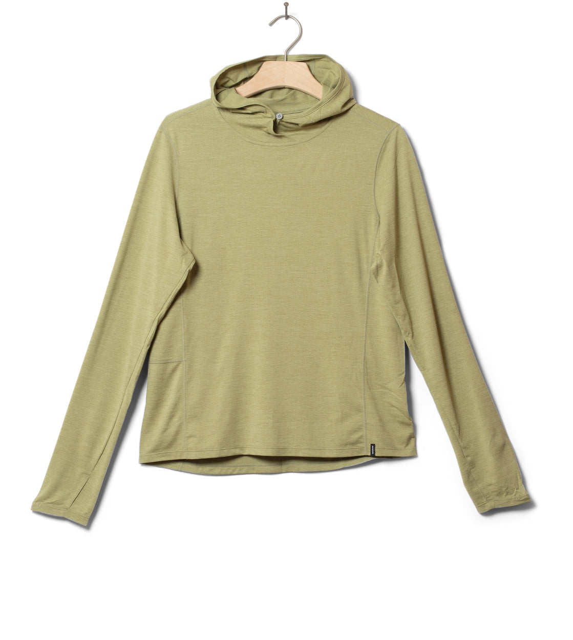 Patagonia W Hooded Cap Cool Sun green gumtree light x dye