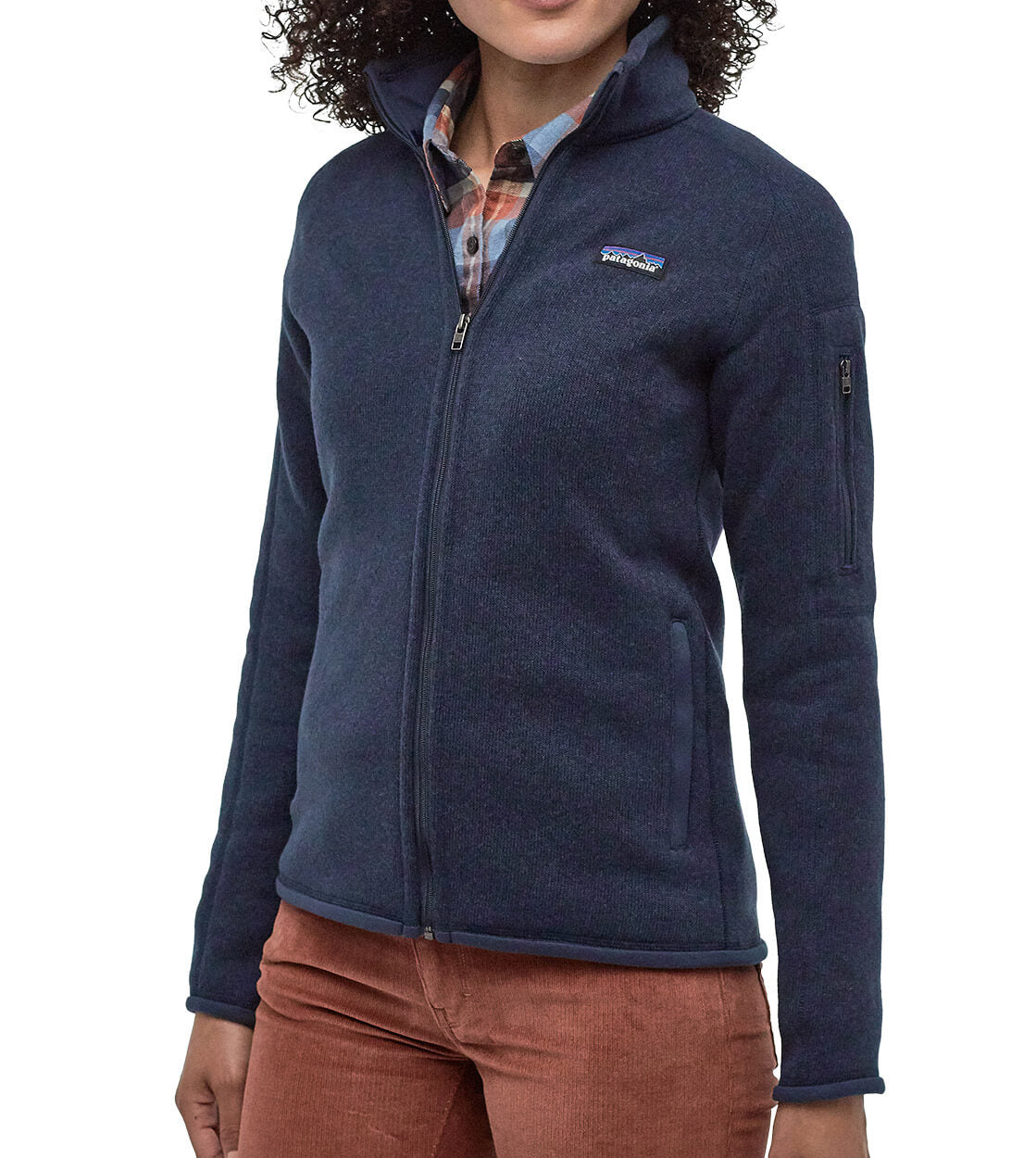 Patagonia W Jacket Better Sweater blue navy