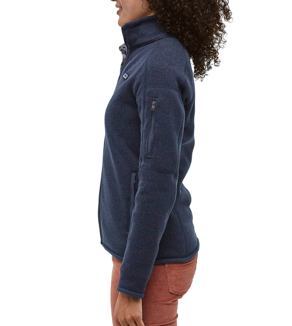 Patagonia W Jacket Better Sweater blue navy